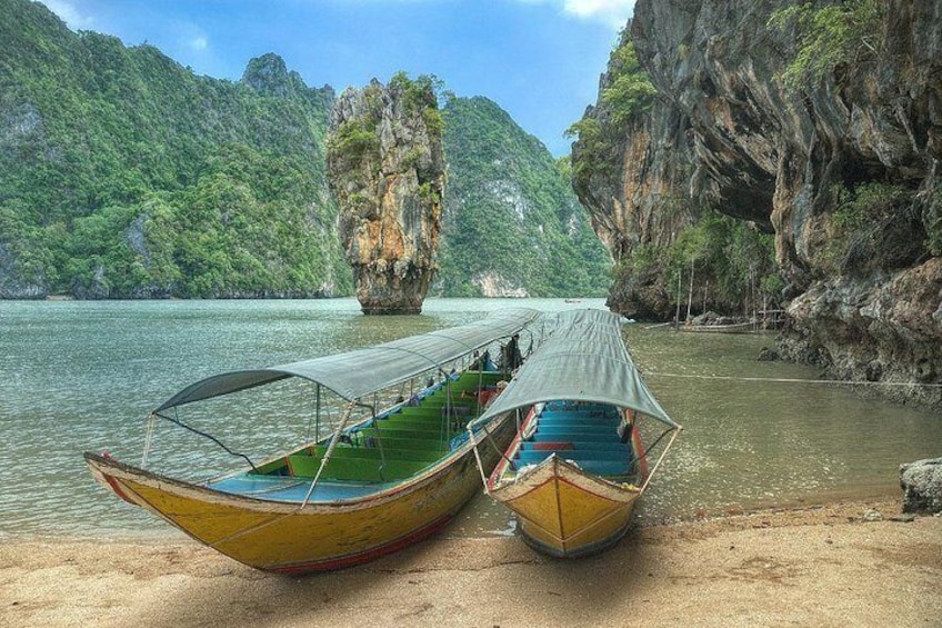 Phuket James Bond Island Sea Canoe Tour by Longtail Boat with Lunch