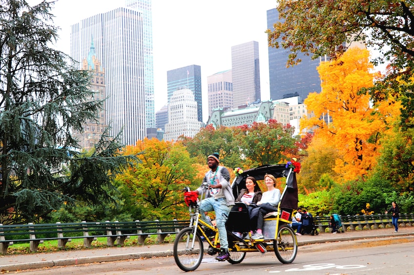 New York City: Pedicab Tour through Central Park (60 Min.)