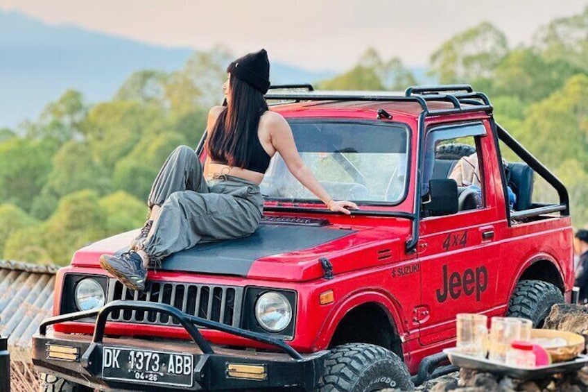 Mount Batur Jeep Sunrise by 4WD with Breakfast