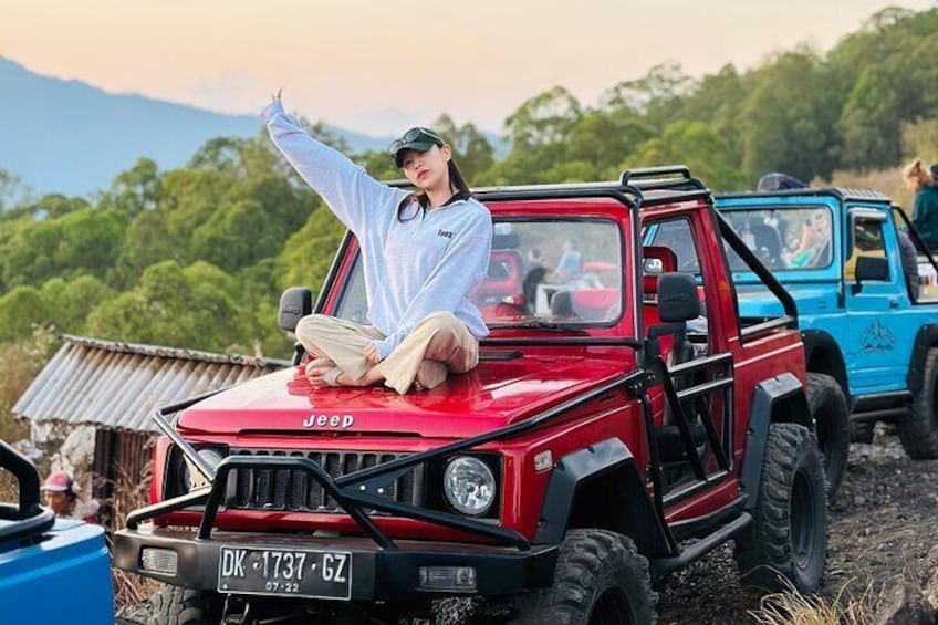 Mount Batur Jeep Sunrise by 4WD with Breakfast