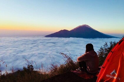 Camping at Summit Mount Batur Sunrise Trekking and Natural Hot Spring