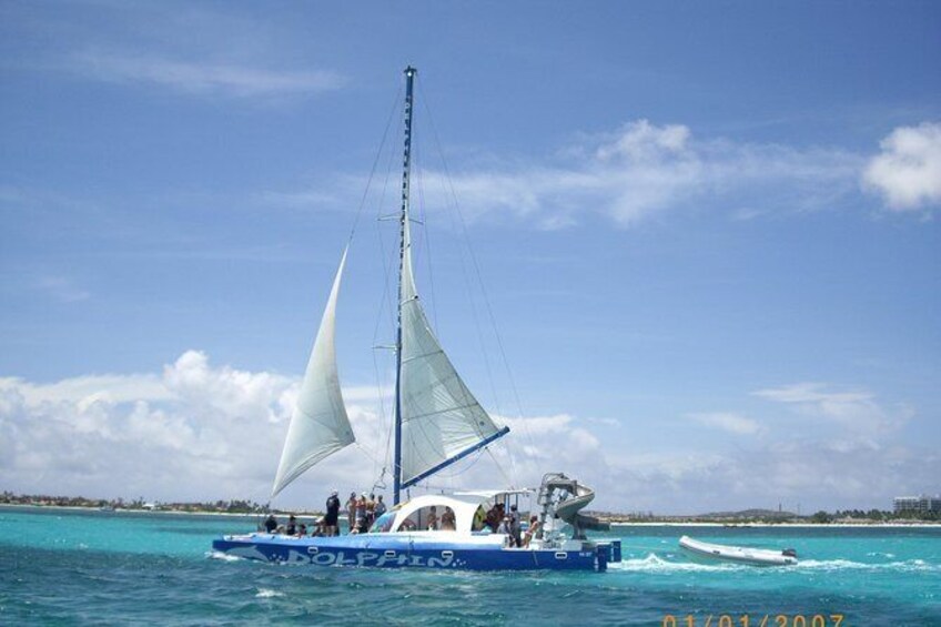 catamaran excursions in aruba