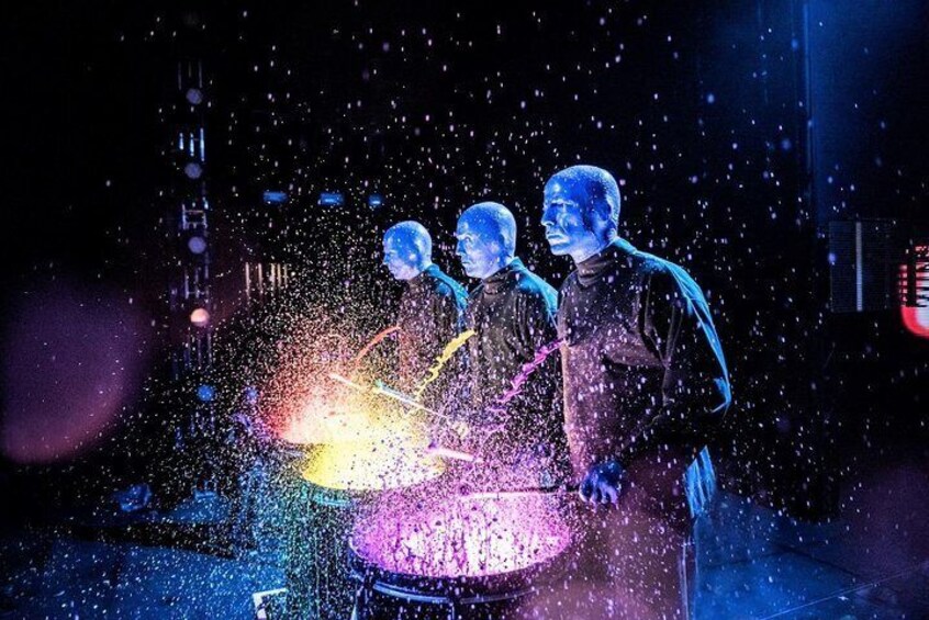 Blue Man Group Boston Admission at the Charles Playhouse