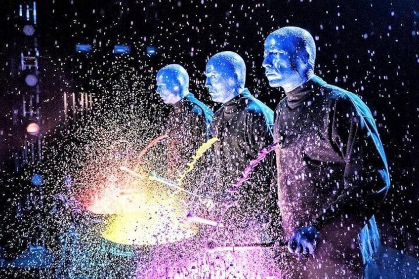 Blue Man Group Boston Admission at the Charles Playhouse