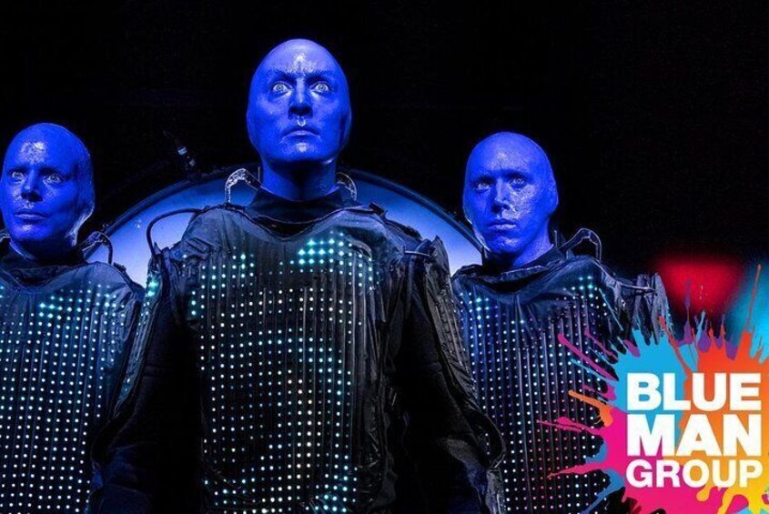 Blue Man Group Boston Admission at the Charles Playhouse