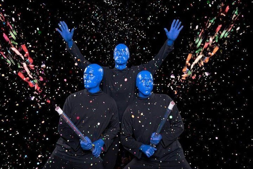 Blue Man Group Boston Admission at the Charles Playhouse