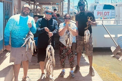 Pêche dans la baie de South Padre Island