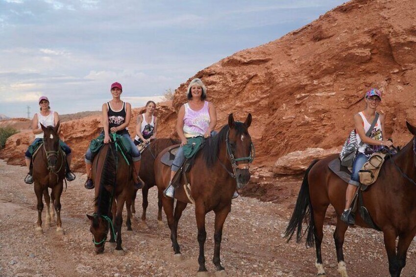 Take pictures in front of our gorgeous red rock formations 