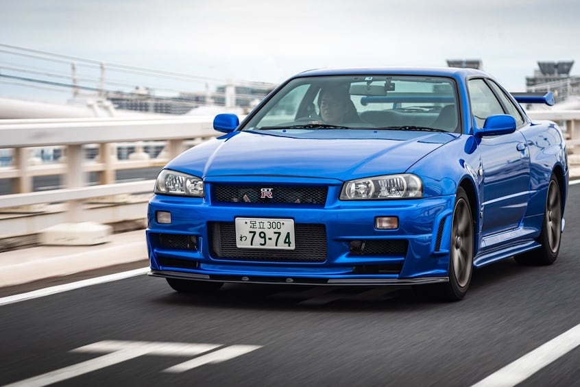 Driving Experience With Nissan Skyline Gtr34 In Tokyo Route2