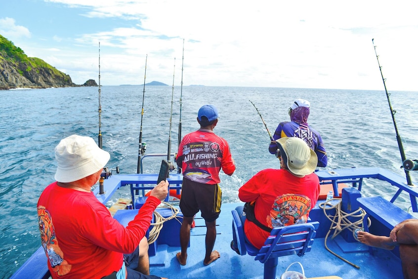 Racha Island Fishing Join On Special Giant Fish From Phuket