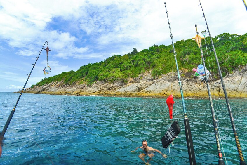 Racha Island Fishing Join On Special Giant Fish From Phuket