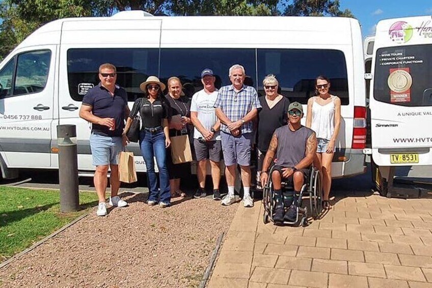 HV Tours provides accessible tourism for everyone with comfort and ease. No worries of having to be inconvenienced by having to readjust your comfort to fit in with a tour when with julie@hvtours 