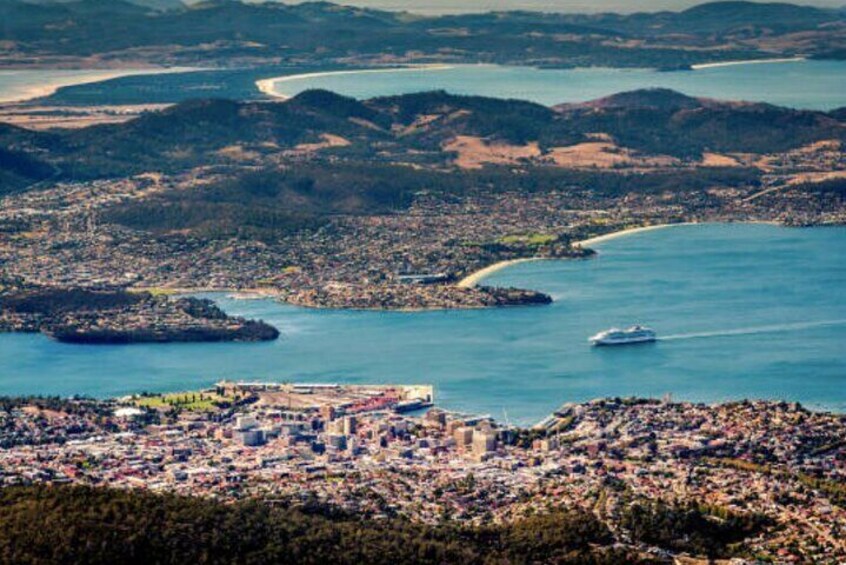 Hobart Shore Excursion: Small Group Mount Wellington 3-Hour Bike Tour