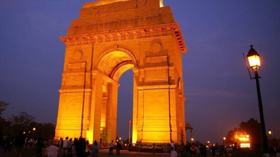 India Gate at Night View