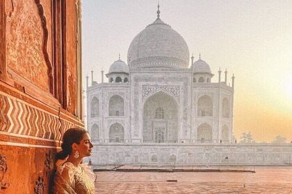 From Delhi : Taj Mahal Sunrise and Agra Fort Day Tour by Car.