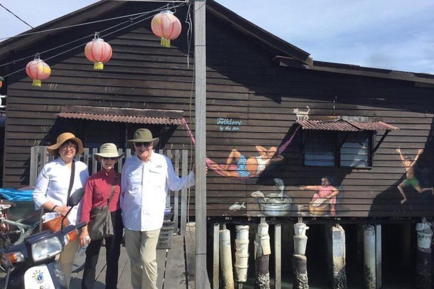 House on stilts @Chew Jetty