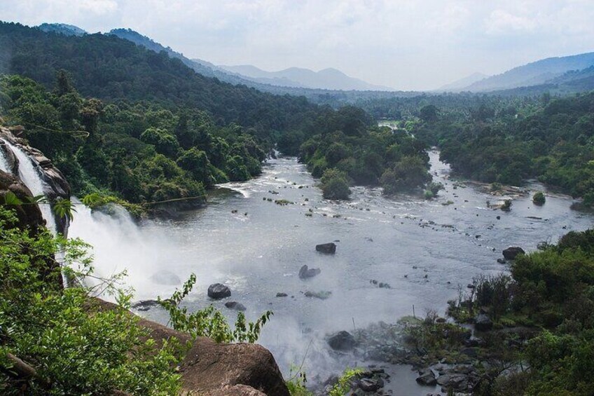 Athirappilly & Vazhachal Waterfalls Private Day Tour from Kochi