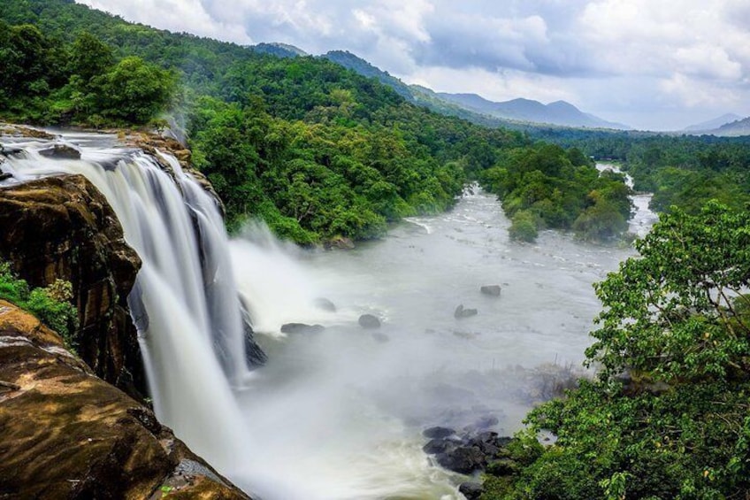 Athirappilly & Vazhachal Waterfalls Private Day Tour from Kochi