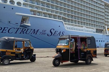 Cochin Cruise Terminal Pick Up Private Tuk Tuk Tour