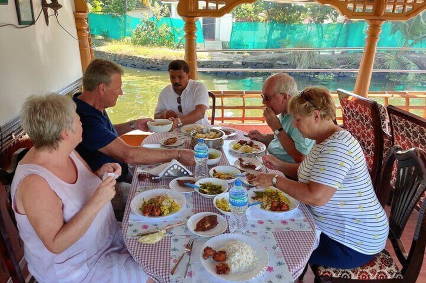 Lunch at Houseboat