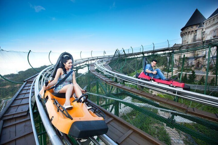 Ba Na Hills & Golden Bridge Tour: Cable Car, Fantasy Park, Buffet