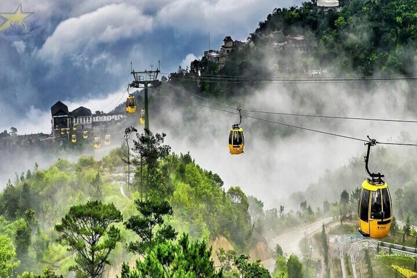 Ba Na Hills & Golden Bridge Tour: Cable Car, Fantasy Park, Buffet