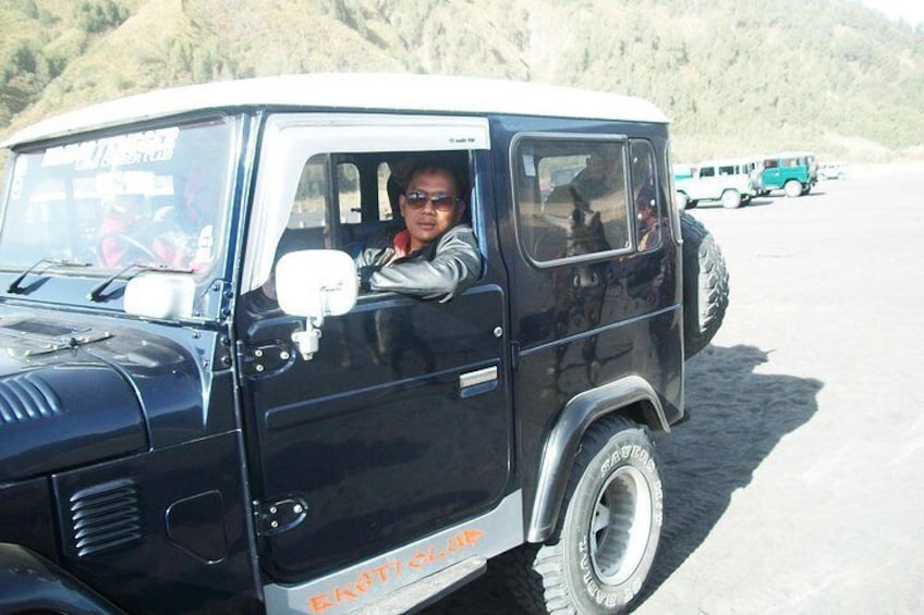 Jeep's ride at Bromo