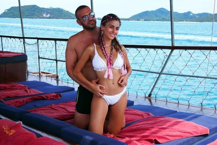 Red Dragon Classic Thai Yacht main deck