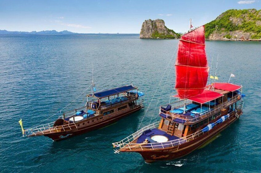 Half Day Island Hopping & Snorkeling to Koh Taen For Cruise Ship Visitors