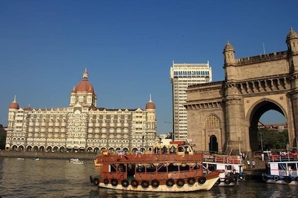 Excursión privada de día completo a la ciudad de Bombay con excursión por l...