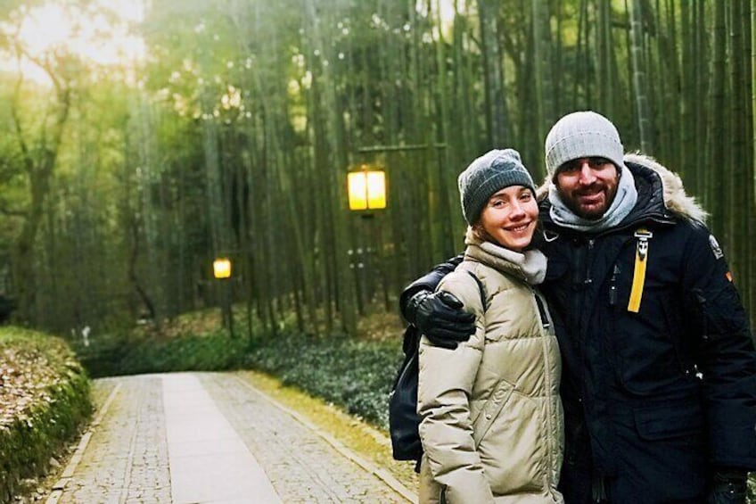 Beautiful Walk In The Bamboo Forest