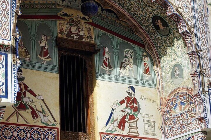 Mandawa Frescoes, Murals and Havelis From Delhi