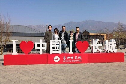 Beijing privé tussenstop transfer: Grote Muur + stadsattractie
