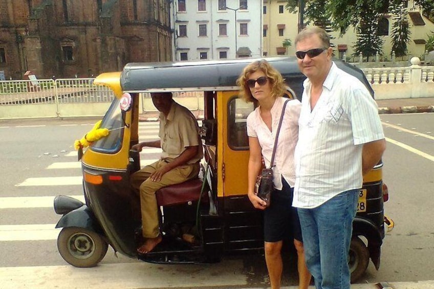 Tuk Tuk experience in Goa