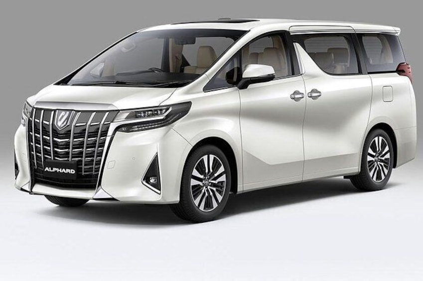 Show item 4 of 6. Premium 7 seater minivan Alphard or similar model