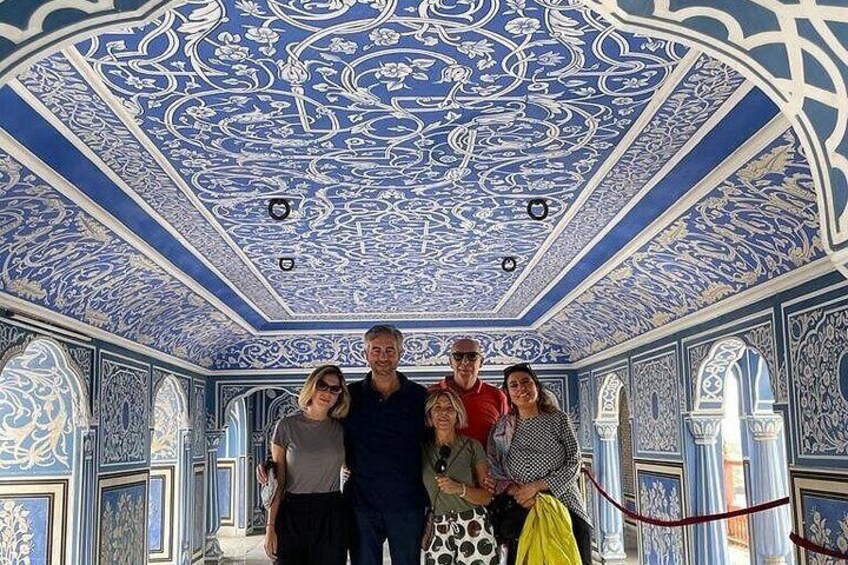 Inside City Palace Blue Room