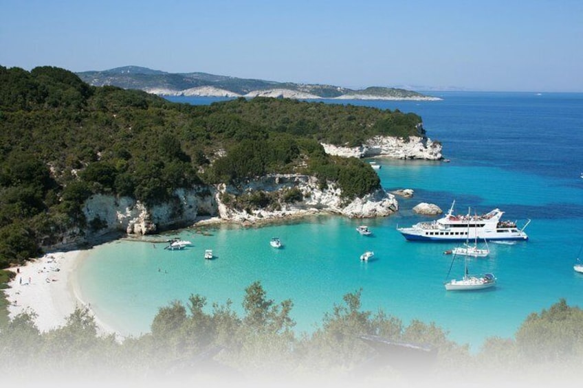 Boat trip to Paxos