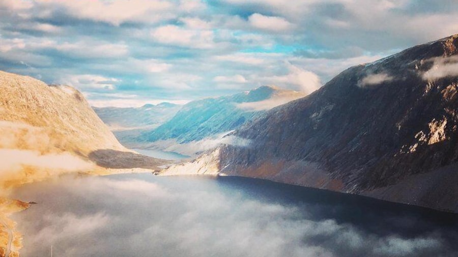 Over clouds