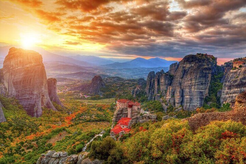 Meteora One Day Trip from Corfu