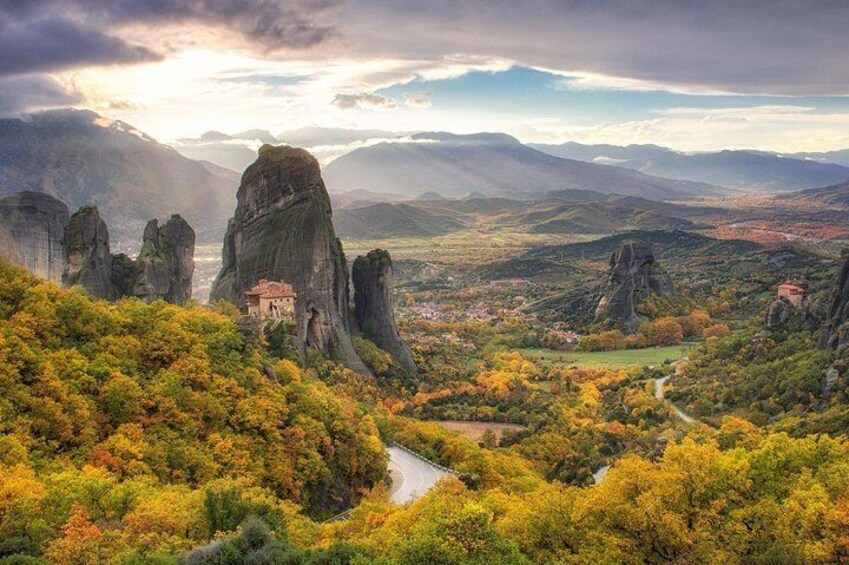 Meteora One Day Trip from Corfu