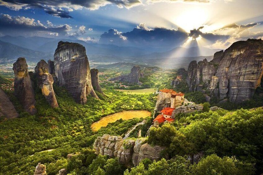 Meteora One Day Trip from Corfu