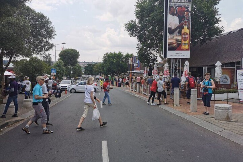 Vilakazi Street in Soweto