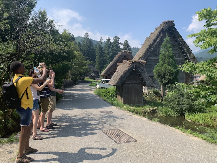 Show item 1 of 7. Shirakawago(UNESCO world heritage)/ Onsen / Hiking (1Day)