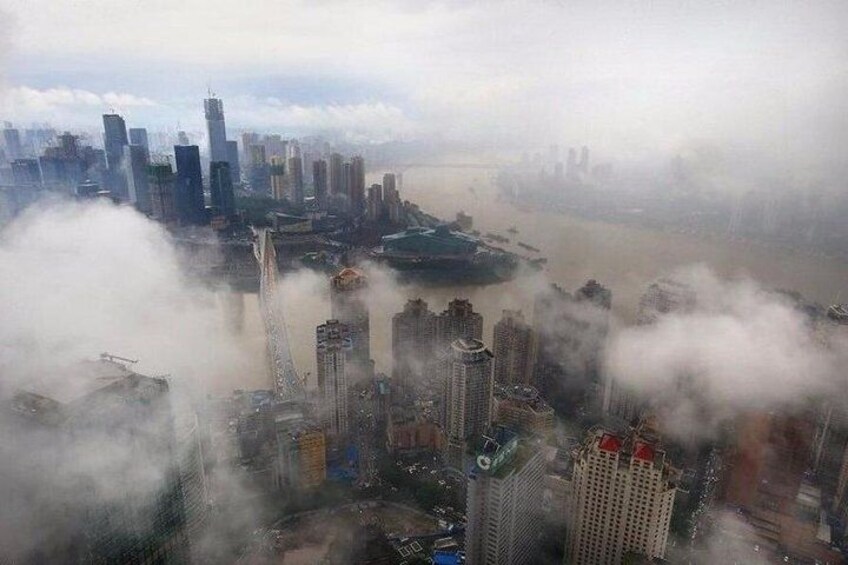 Chongqing well known as a foggy city