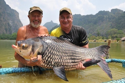Full-Day Freshwater Lake Resort Fishing in Phang Nga
