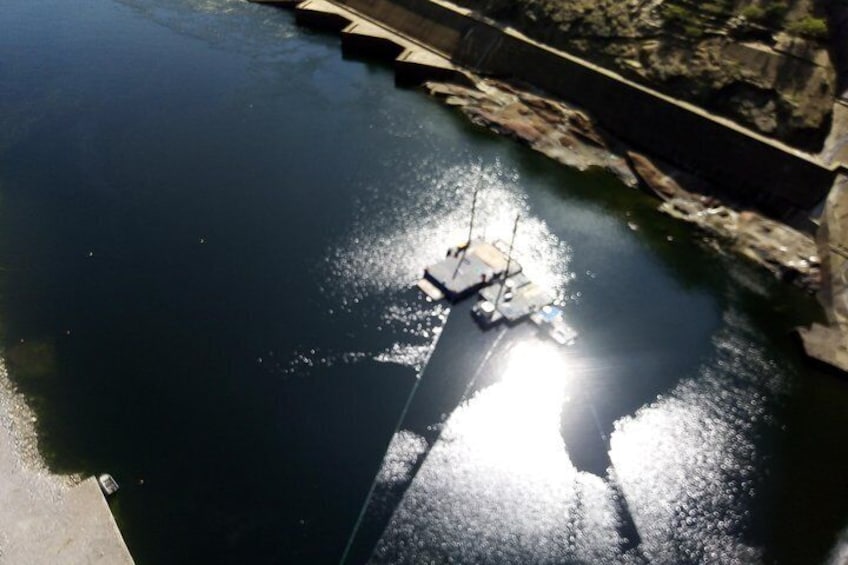 Kariba Dam wall day visit