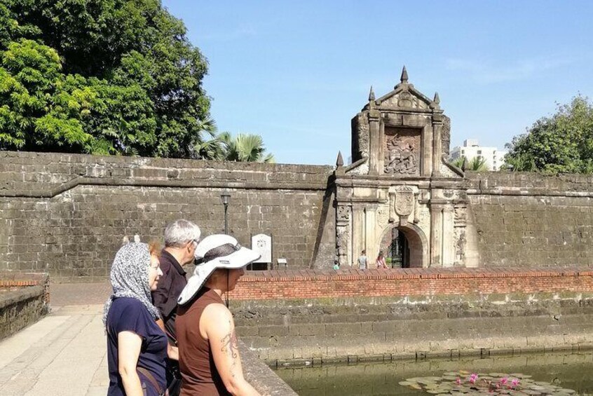 Fort Santiago gate and moat