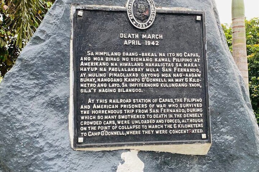 Bataan Death March memorial tour