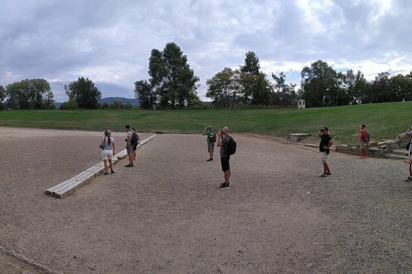 Ancient track and field, olympia