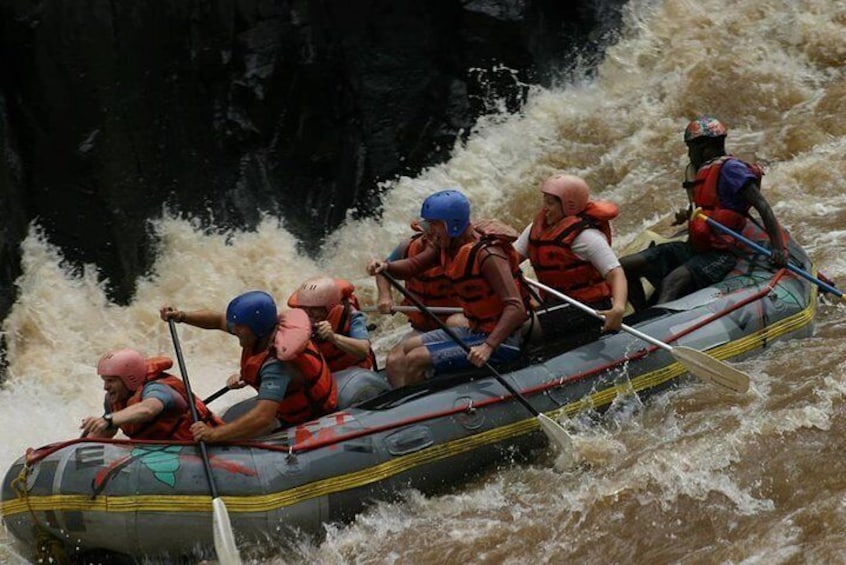 White water rafting 